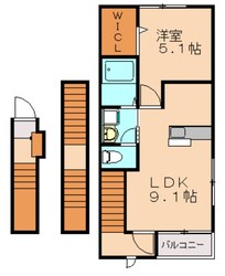 ソレアードヴィラの物件間取画像